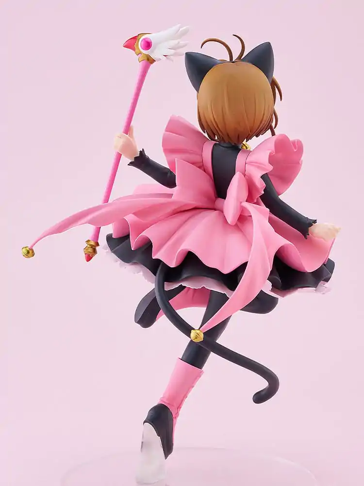 Cardcaptor Sakura Pop Up Parade PVC statua Sakura Kinomoto: Black Cat Costume Ver. L Veličina 22 cm fotografija proizvoda