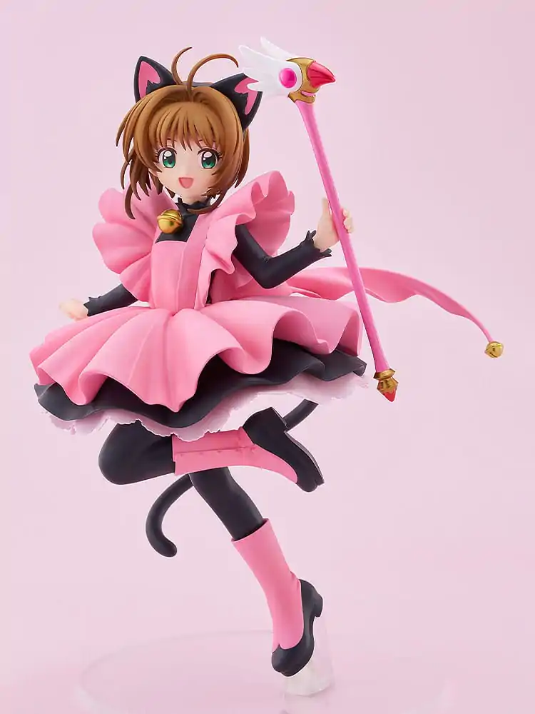 Cardcaptor Sakura Pop Up Parade PVC statua Sakura Kinomoto: Black Cat Costume Ver. L Veličina 22 cm fotografija proizvoda