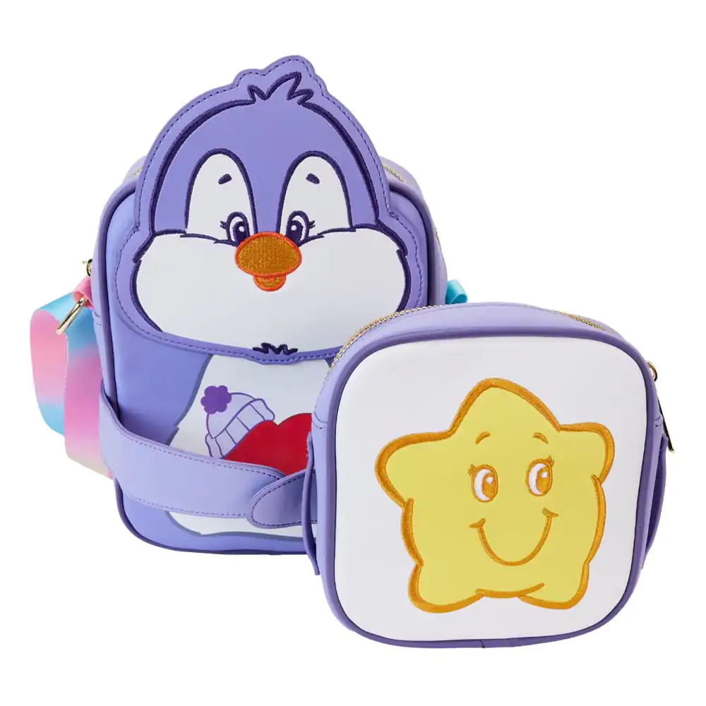 Care Bears by Loungefly Crossbody rođaci Cozy Heart Penguin Crossbuddies torba za nošenje preko tijela fotografija proizvoda