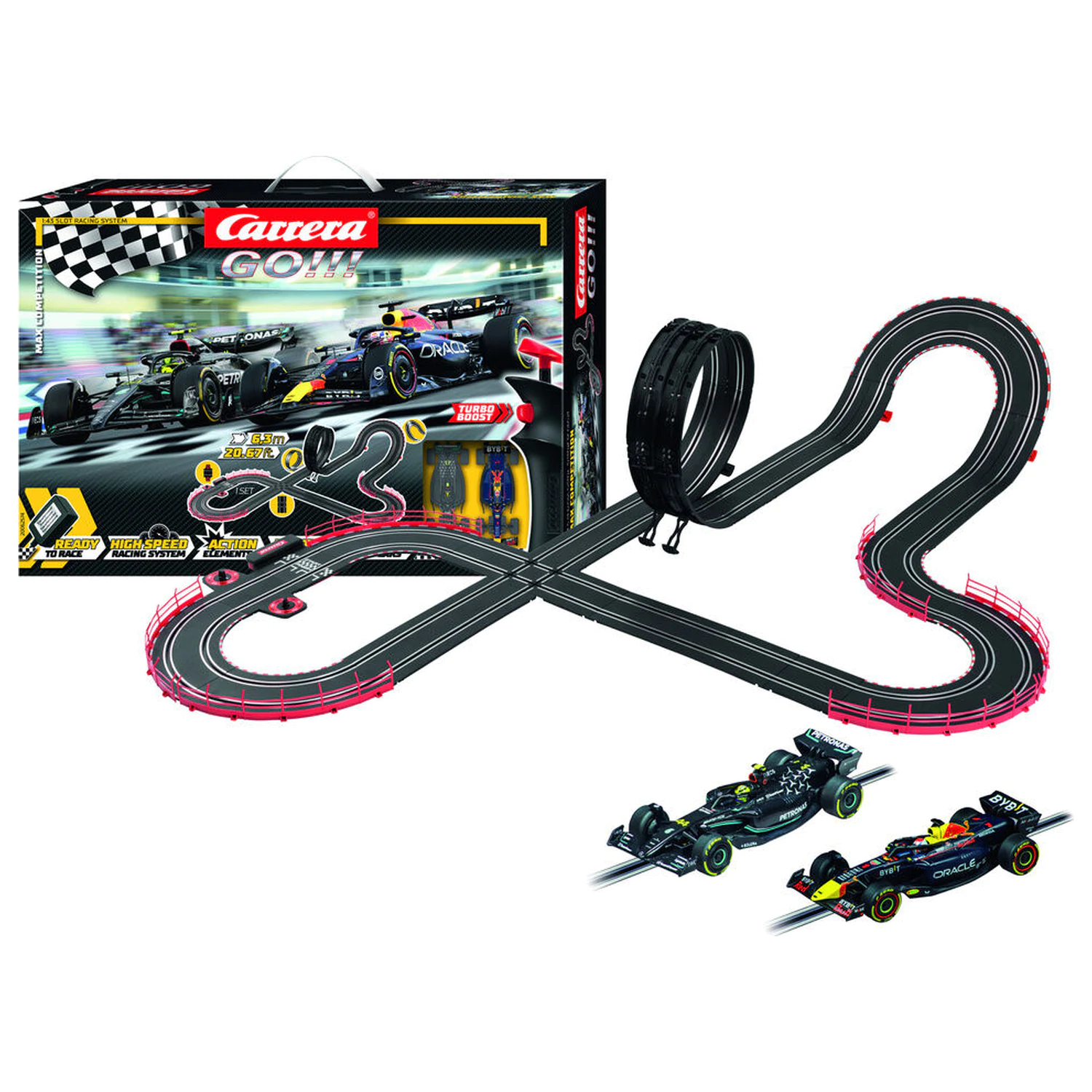 Carrera GO!!! Max Competition trkaći krug fotografija proizvoda