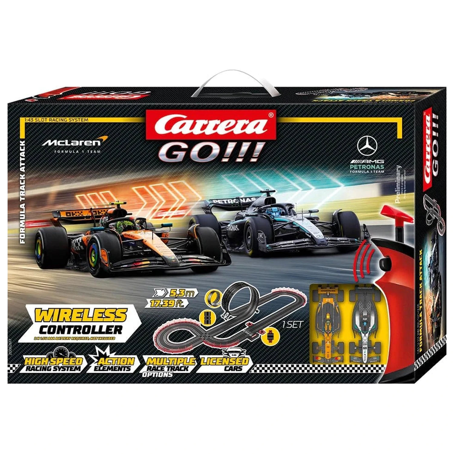 Carrera GO!!! Staza za autiće Formula Track Attack fotografija proizvoda