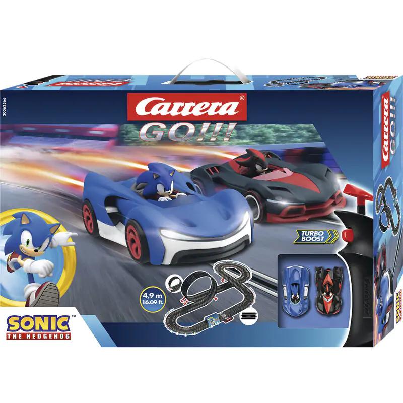 Carrera GO!!! Sonic the Hedgehog Sonic + Shadow Racing staza fotografija proizvoda