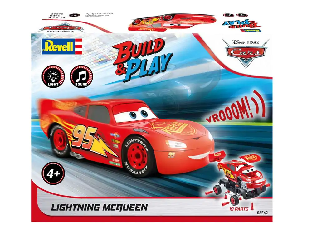 Cars Model Kit 1/20 Lightning McQueen 20 cm fotografija proizvoda
