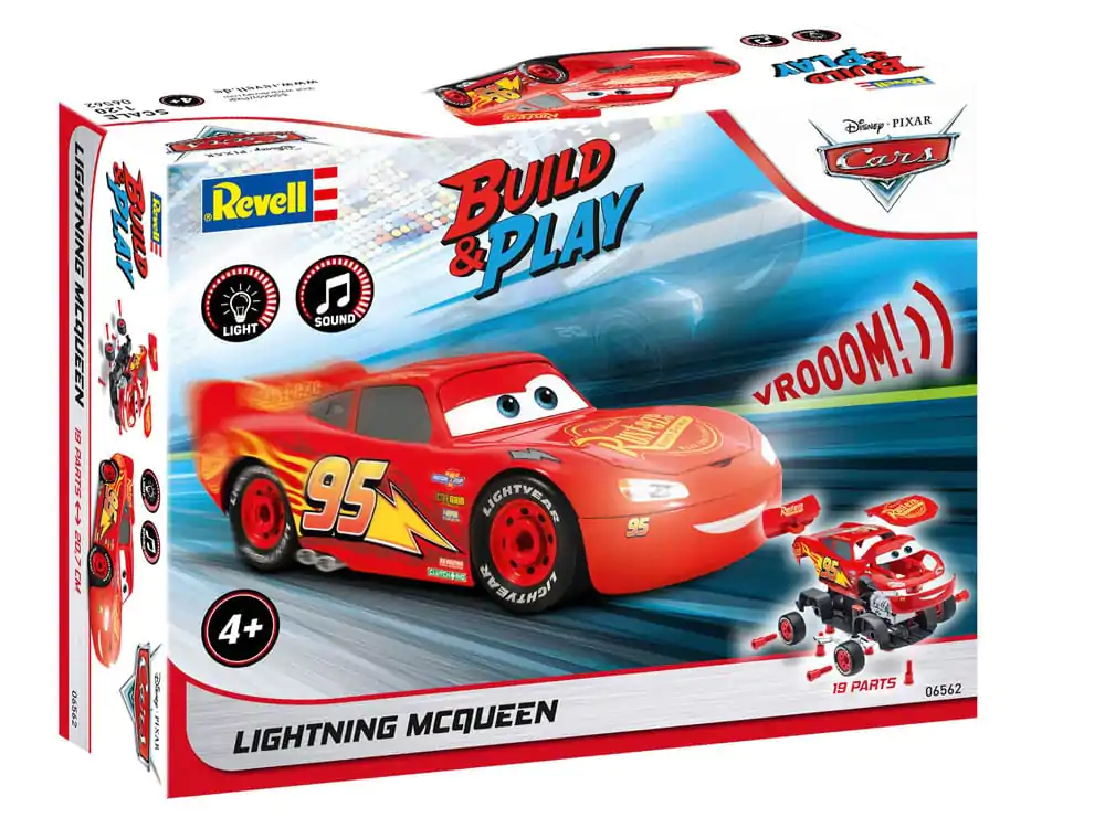 Cars Model Kit 1/20 Lightning McQueen 20 cm fotografija proizvoda
