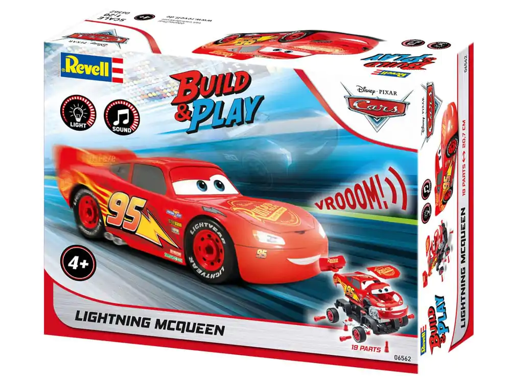 Cars Model Kit 1/20 Lightning McQueen 20 cm fotografija proizvoda