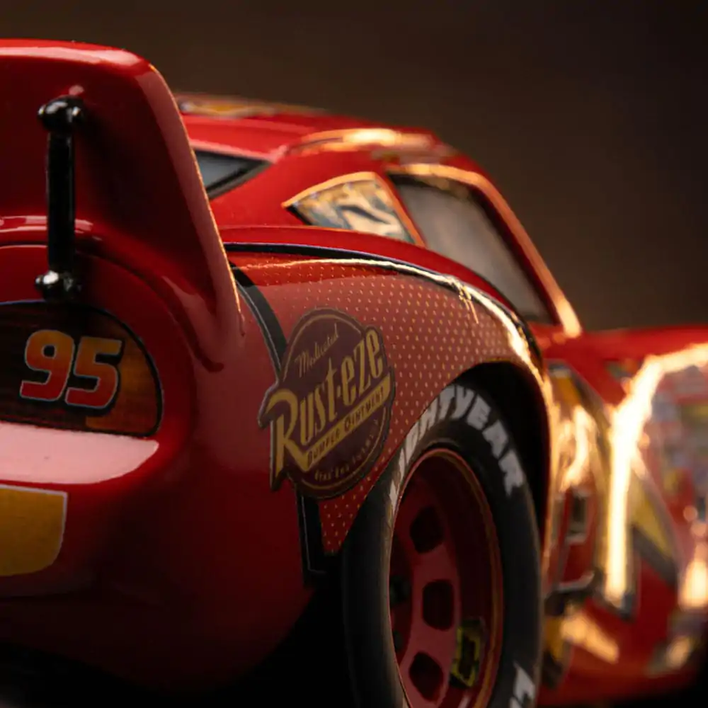 Cars Art Mjerilo Statue 1/10 Lightning Mcqueen 11 cm fotografija proizvoda