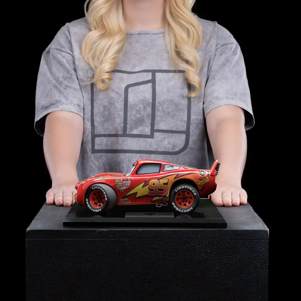 Cars Art Mjerilo Statue 1/10 Lightning Mcqueen 11 cm fotografija proizvoda