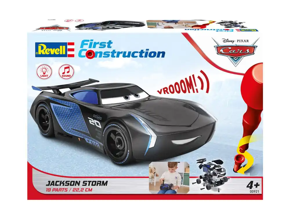 Cars First Construction Set Jackson Storm 22 cm Prvi set za gradnju fotografija proizvoda