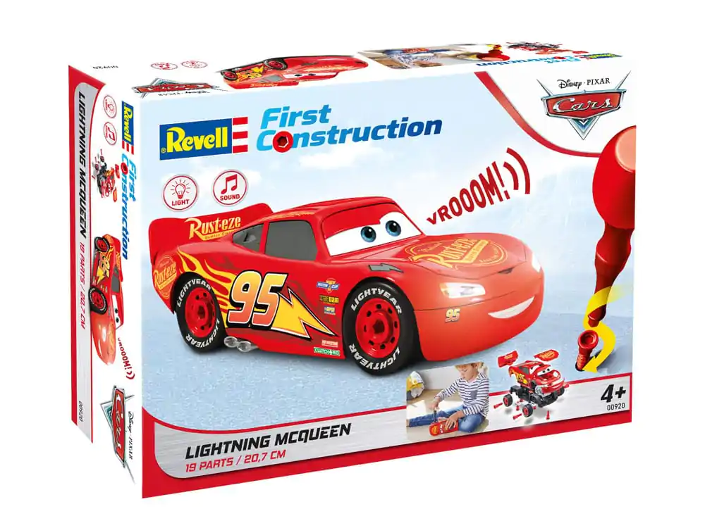 Cars First Construction Set Lightning McQueen 21 cm fotografija proizvoda