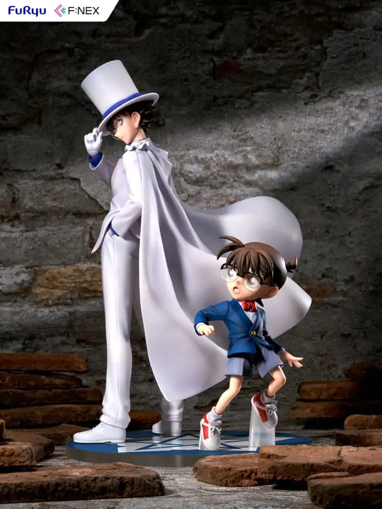 Case Closed F:NEX PVC Kip 1/7 Conan Edogawa & Kid the Phantom Thief 29 cm fotografija proizvoda