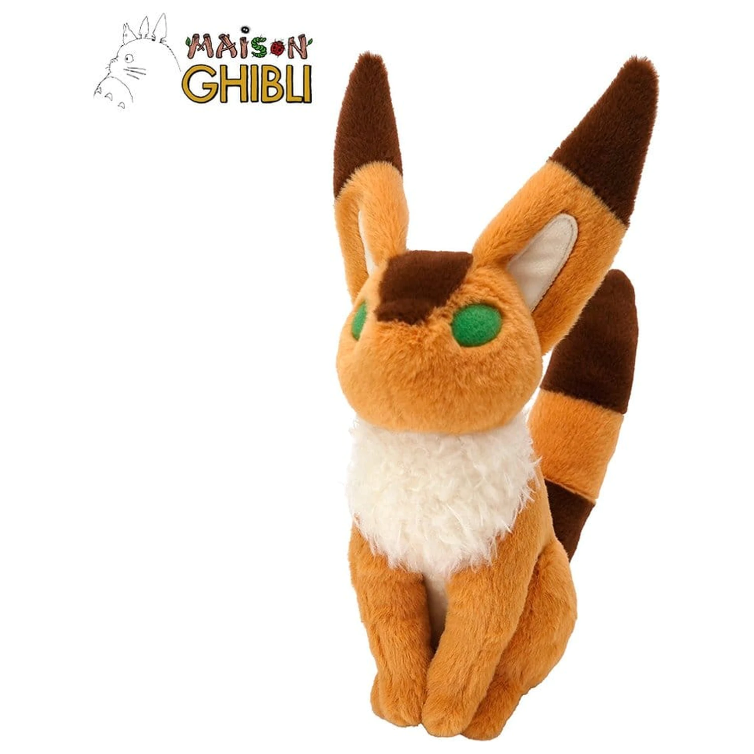 Castle in the Sky Komorebi plišana figura Fox Squirrel 24 cm fotografija proizvoda