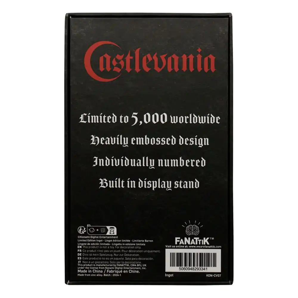 Castlevania Ingot Alucard Štit Limited Edition fotografija proizvoda