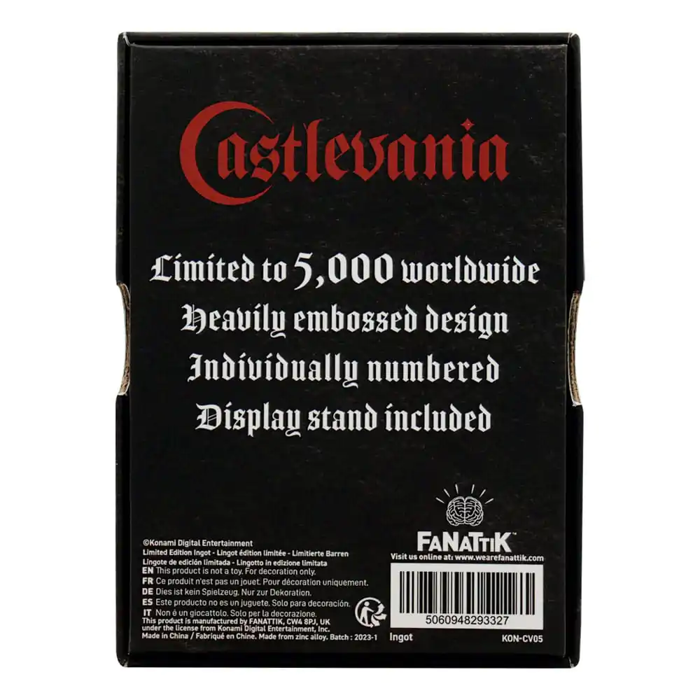 Castlevania Ingot Dracula Limited Edition - Poluga Drakula Limitirano Izdanje fotografija proizvoda