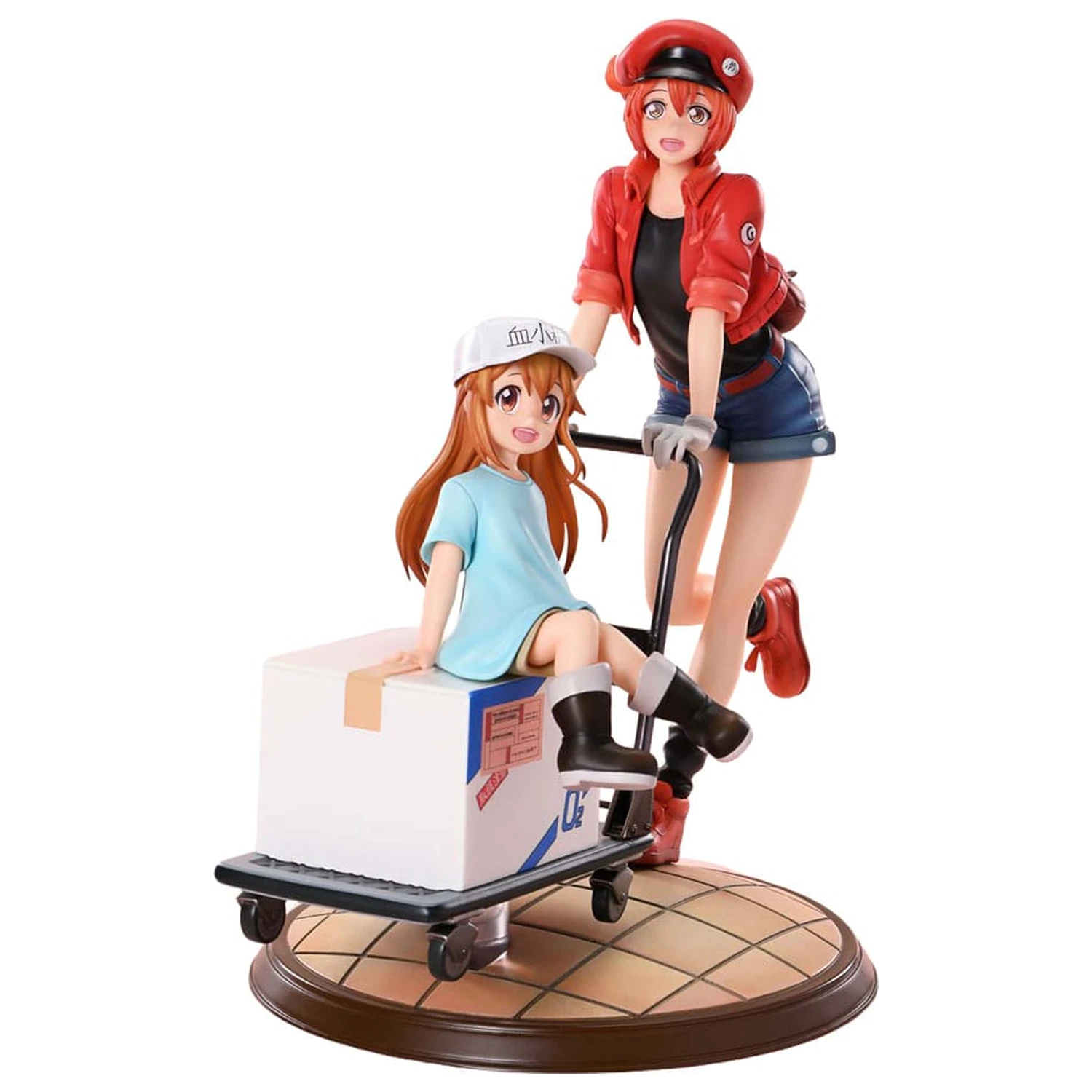 Cells at Work Prisma Wing PVC Statua Red Blood Cell i Platelet 26 cm fotografija proizvoda
