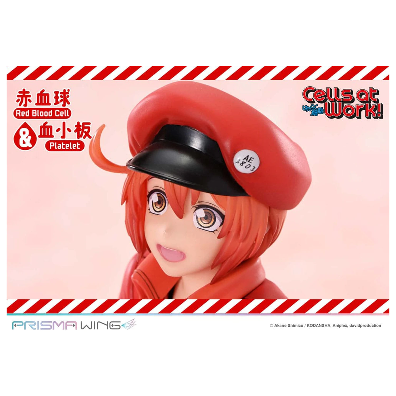 Cells at Work Prisma Wing PVC Statua Red Blood Cell i Platelet 26 cm fotografija proizvoda