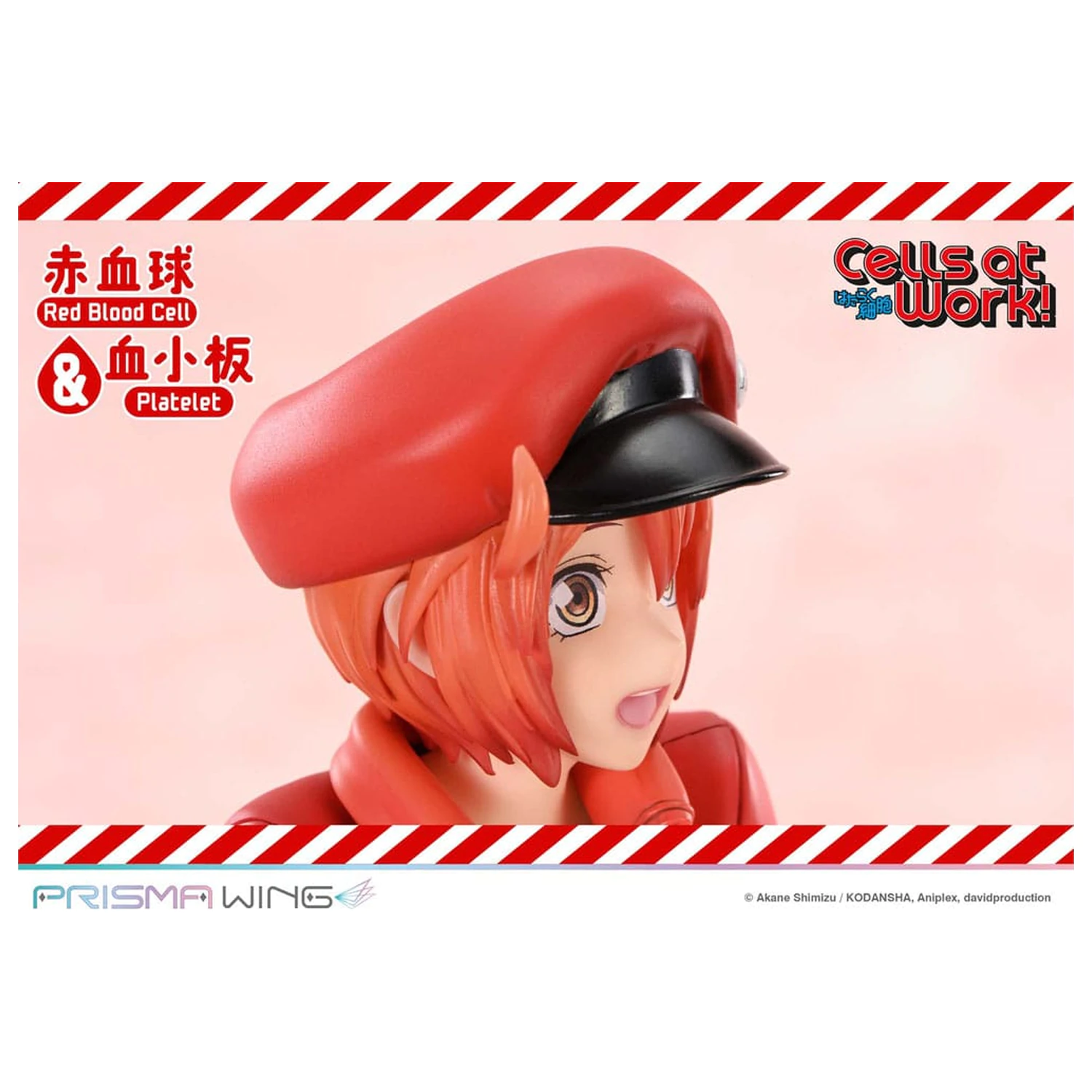 Cells at Work Prisma Wing PVC Statua Red Blood Cell i Platelet 26 cm fotografija proizvoda