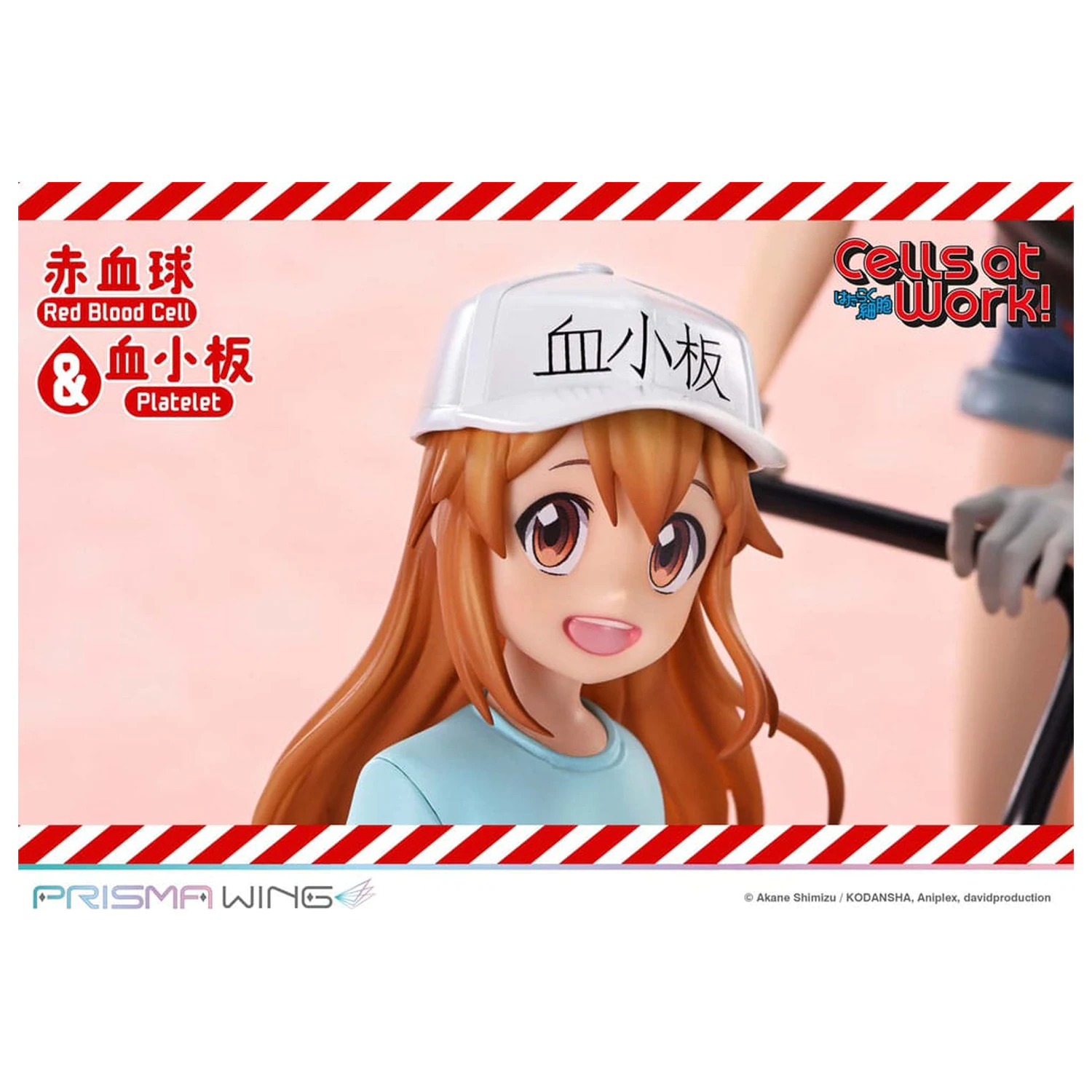Cells at Work Prisma Wing PVC Statua Red Blood Cell i Platelet 26 cm fotografija proizvoda