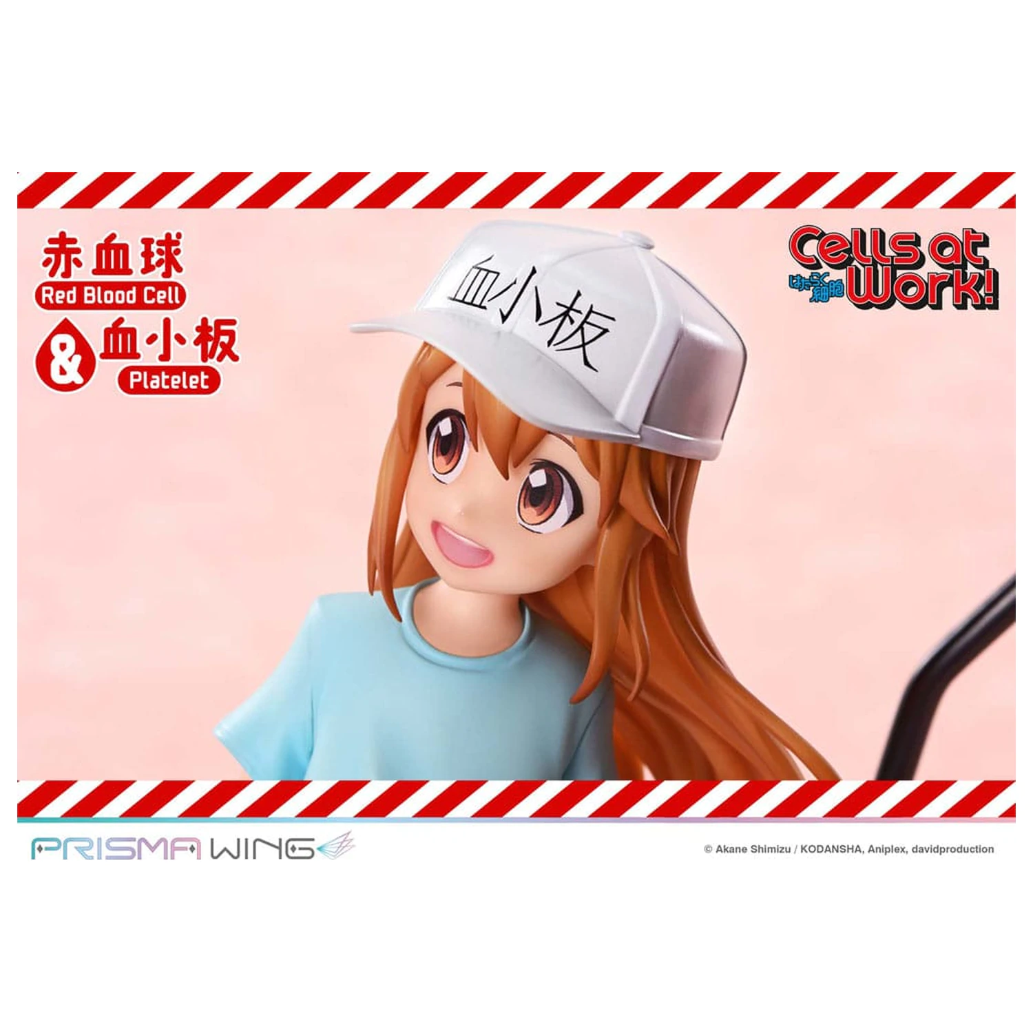 Cells at Work Prisma Wing PVC Statua Red Blood Cell i Platelet 26 cm fotografija proizvoda