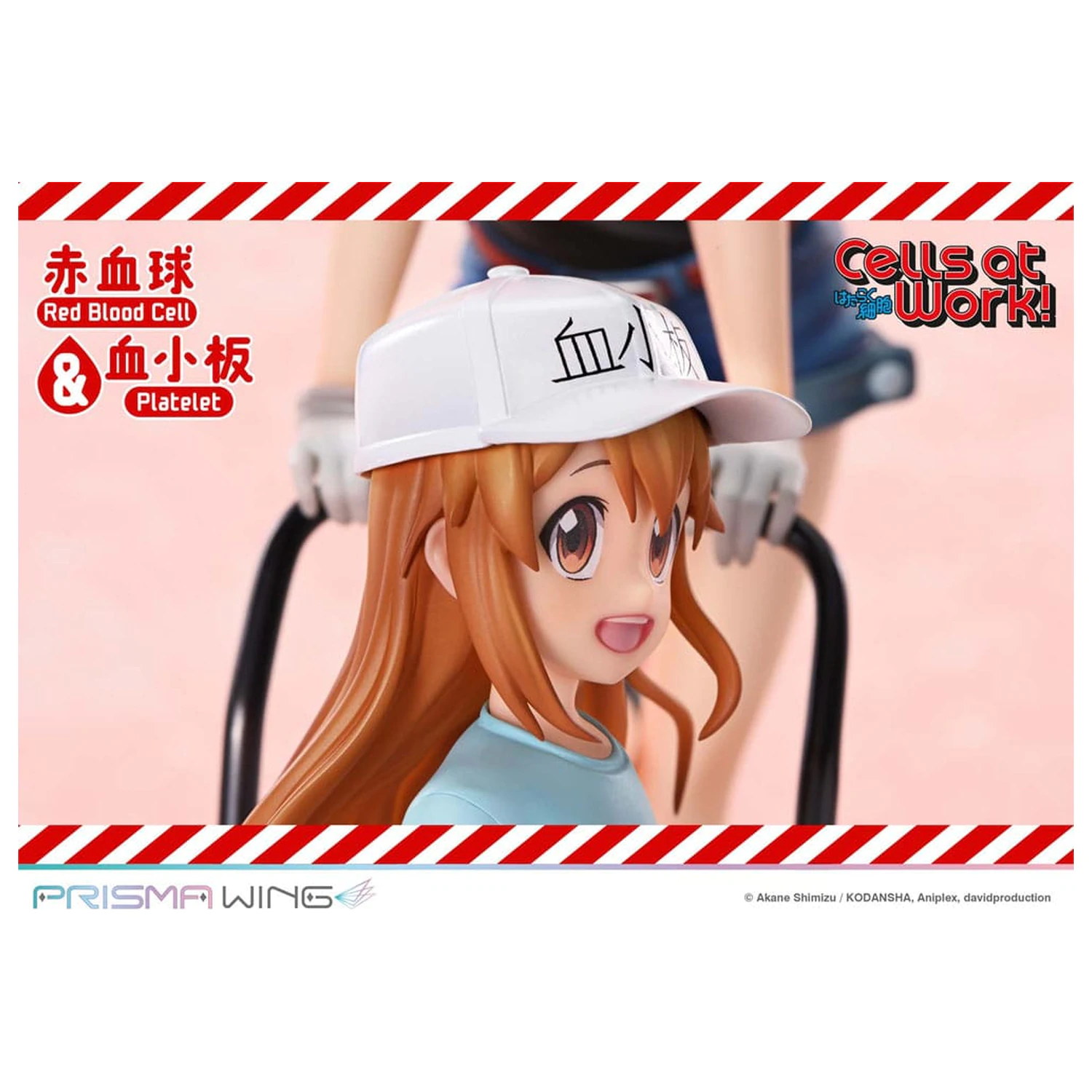 Cells at Work Prisma Wing PVC Statua Red Blood Cell i Platelet 26 cm fotografija proizvoda