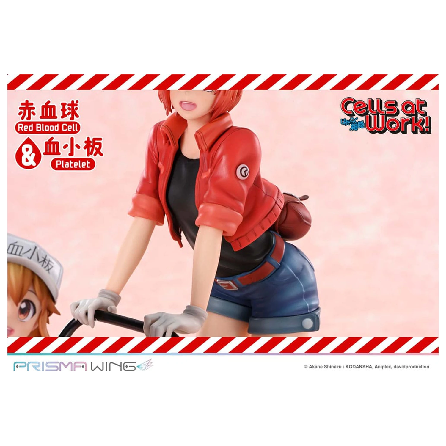 Cells at Work Prisma Wing PVC Statua Red Blood Cell i Platelet 26 cm fotografija proizvoda