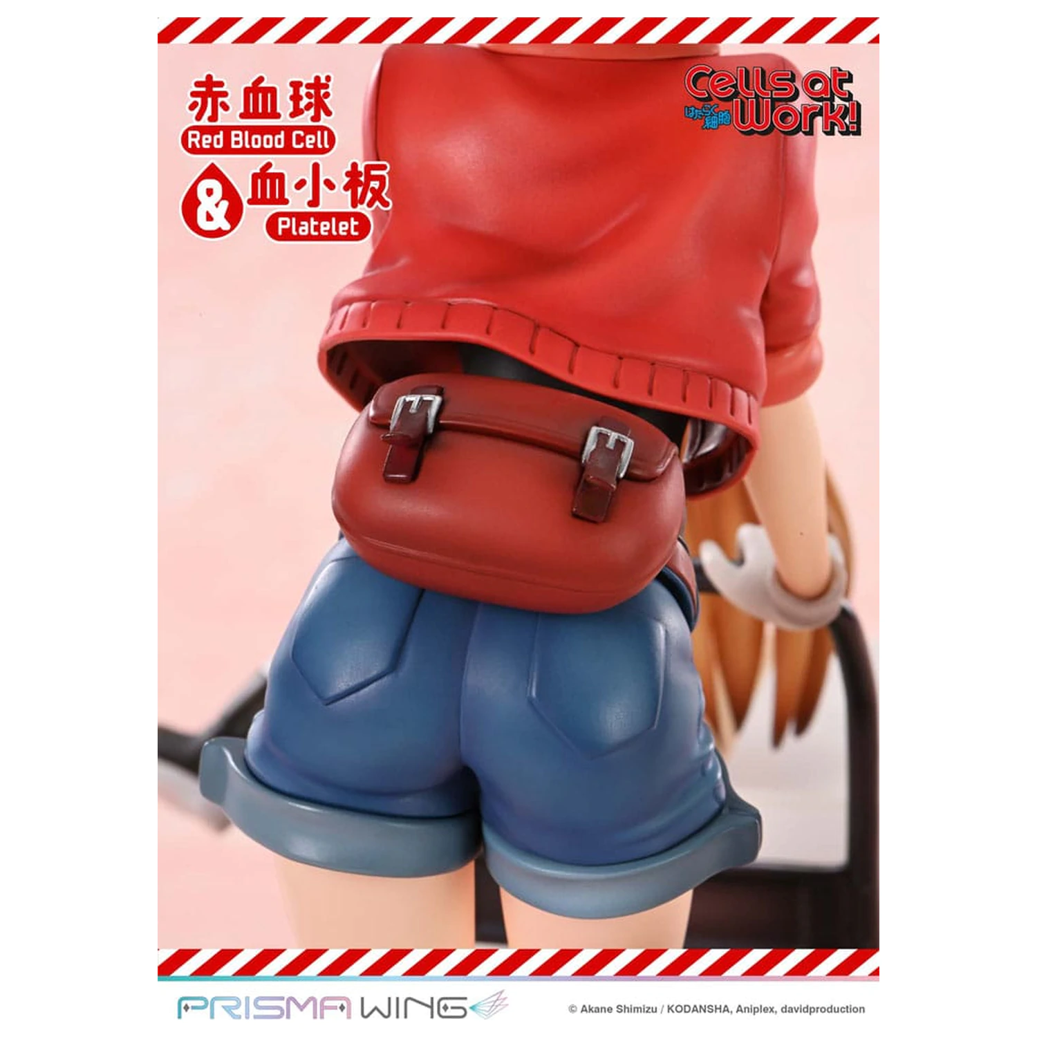Cells at Work Prisma Wing PVC Statua Red Blood Cell i Platelet 26 cm fotografija proizvoda