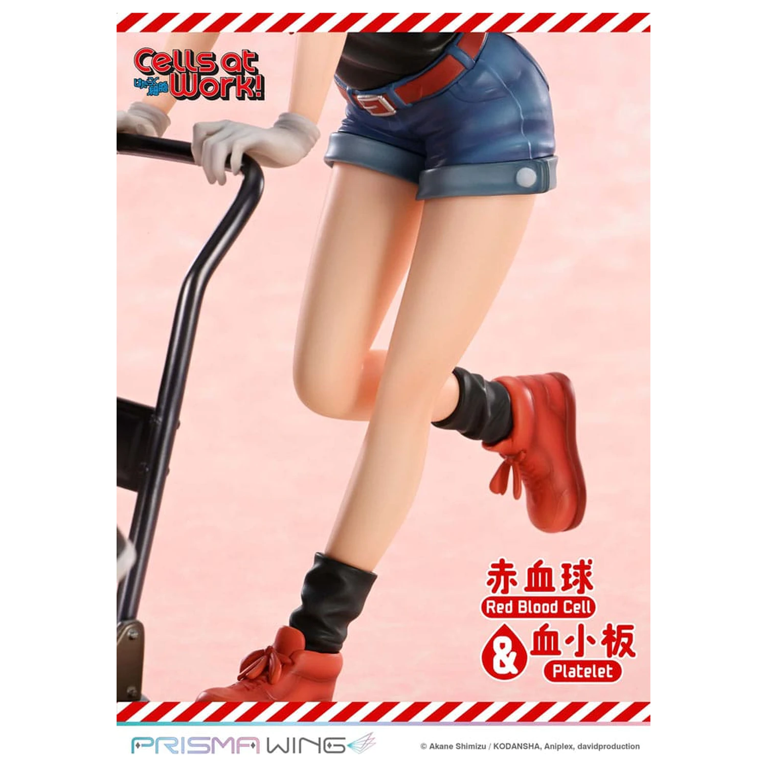 Cells at Work Prisma Wing PVC Statua Red Blood Cell i Platelet 26 cm fotografija proizvoda