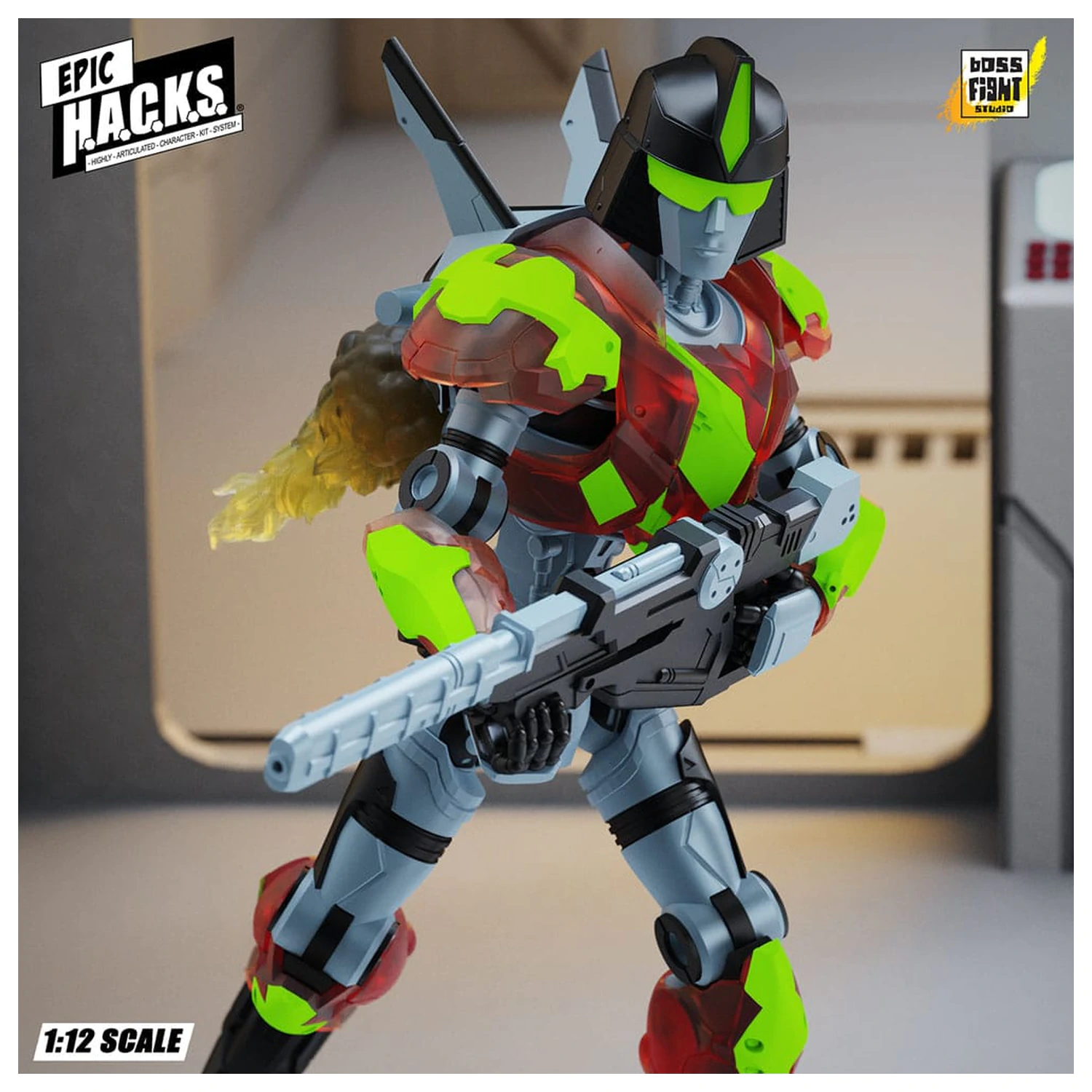 CGT Corp Epic H.A.C.K.S. Akcijska figura 1/12 Val 1 CGT Combat Drone: Agile Battle Robot 18 cm fotografija proizvoda