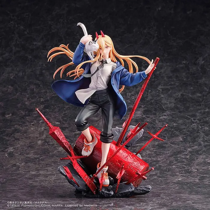 Chainsaw Man kip 1/7 Power & Meowy 28 cm fotografija proizvoda