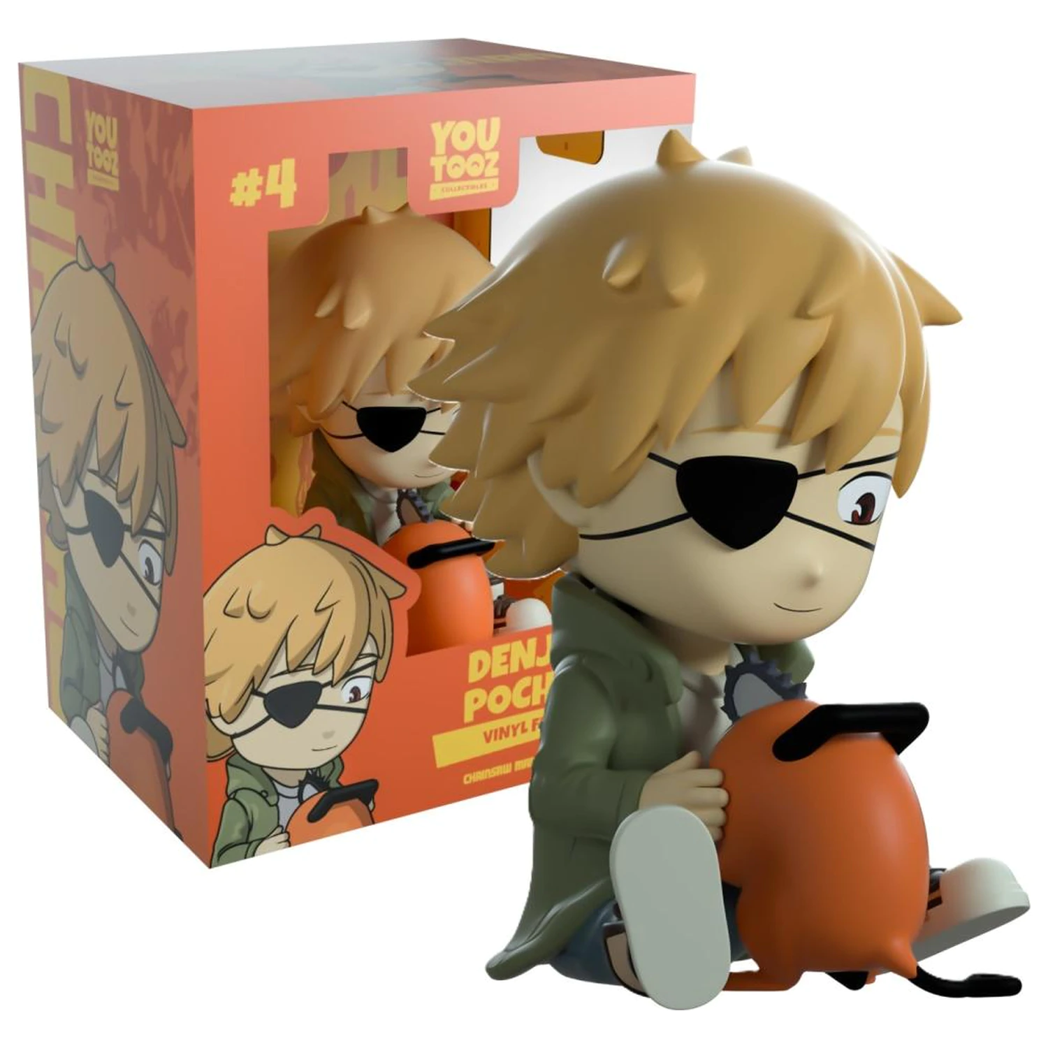 Chainsaw Man Denji & Pochita Figura Youtooz 10 cm fotografija proizvoda