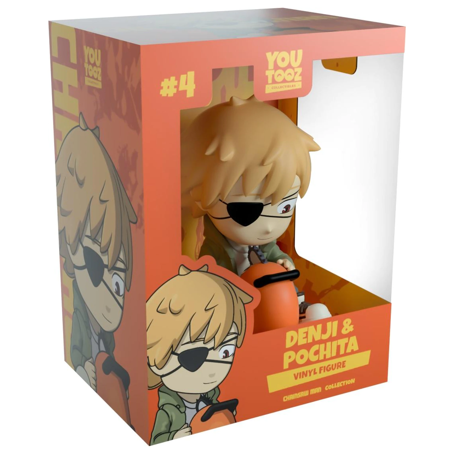 Chainsaw Man Denji & Pochita Figura Youtooz 10 cm fotografija proizvoda