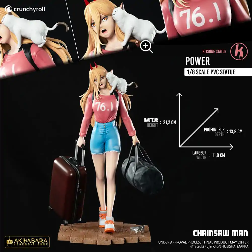 Chainsaw Man PVC Kip 1/8 Power 21 cm fotografija proizvoda