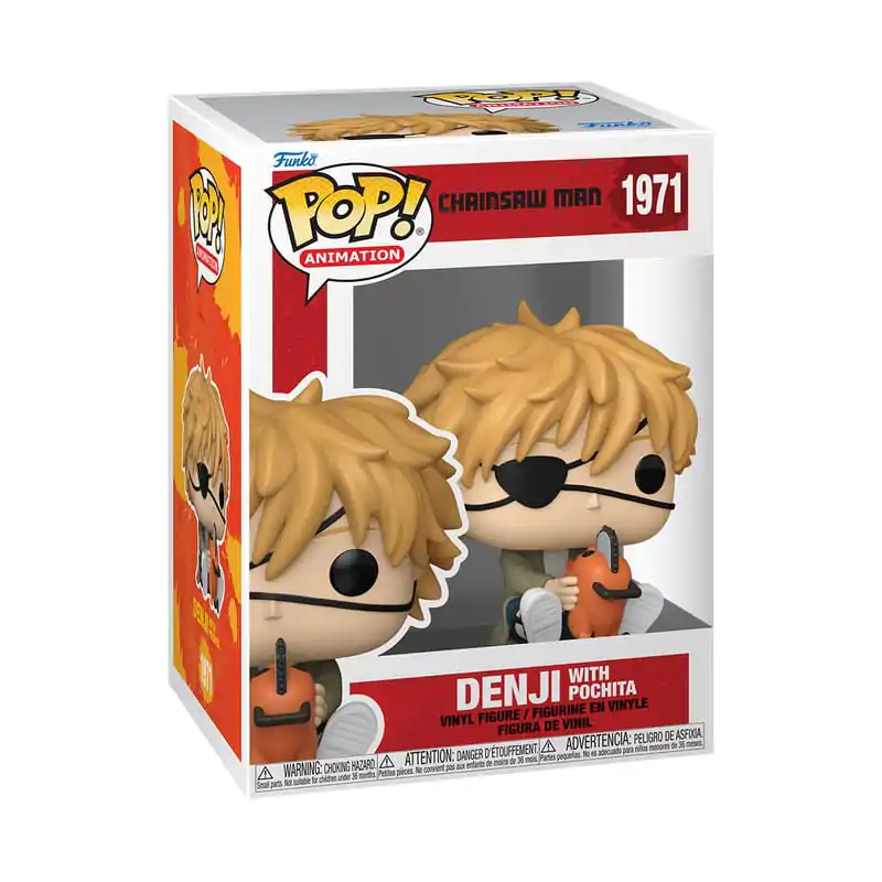Chainsaw Man Funko POP! Games Vinyl figura Denji & Pochita 9 cm fotografija proizvoda