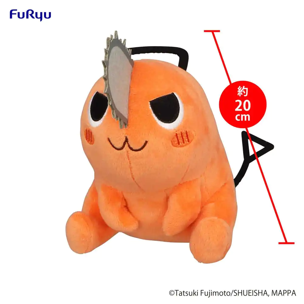 Plišana figura Chainsaw Man Pochita Sjedi Zaigran 20 cm fotografija proizvoda