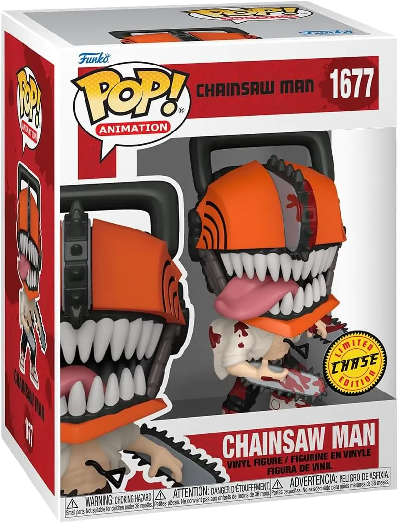 Chainsaw Man POP! Animation Vinyl Figura Chainsaw Man 9 cm Chase fotografija proizvoda