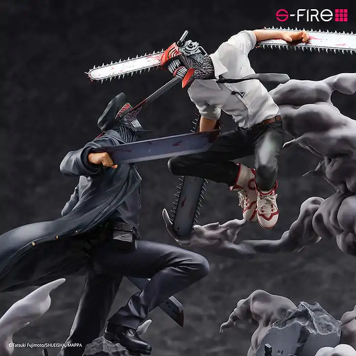 Chainsaw Man Kip Super Situation Figura Chainsaw Man protiv Samurai Sword 26 cm fotografija proizvoda