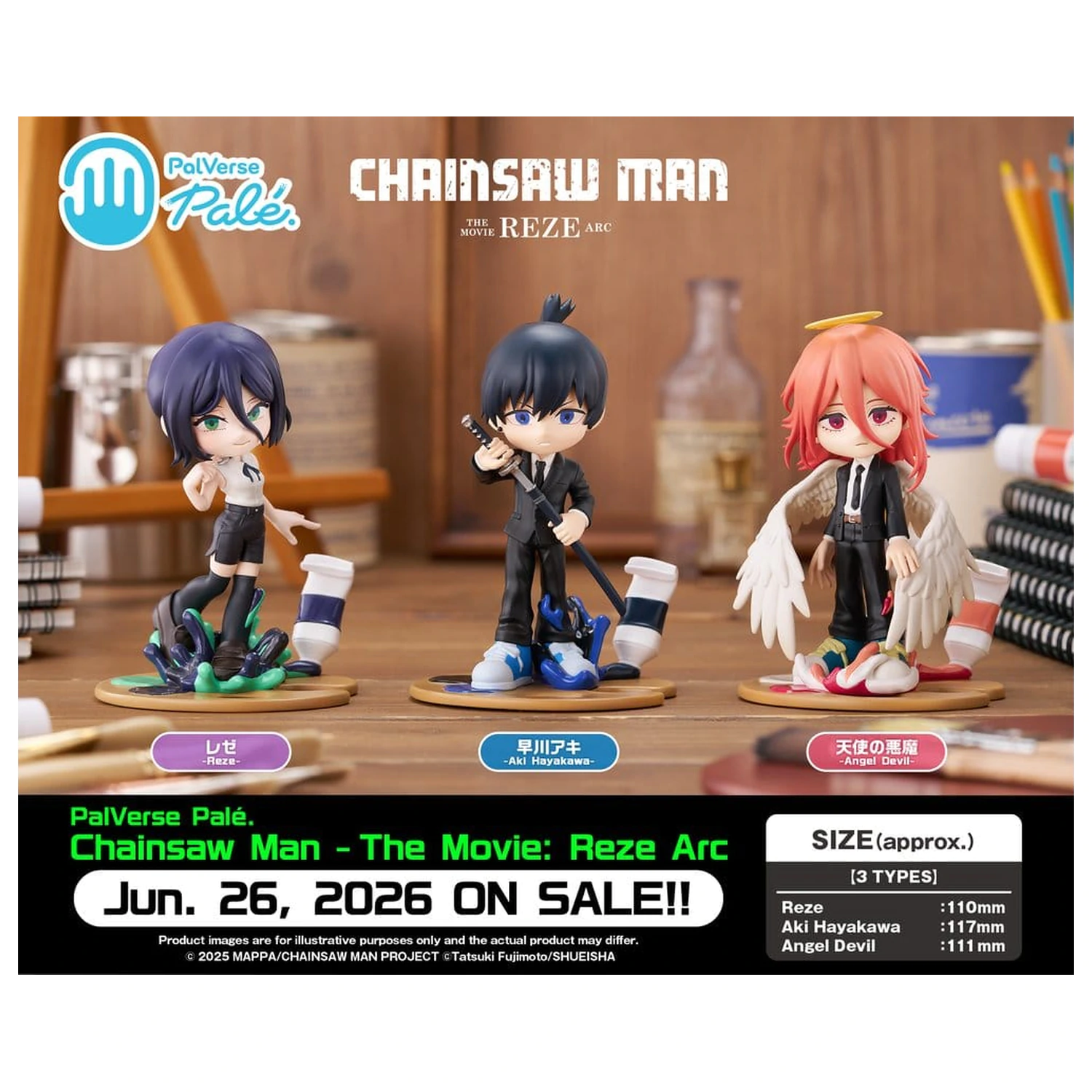 Chainsaw Man The Movie: Reze Arc PalVerse PVC statua Reze 11 cm fotografija proizvoda