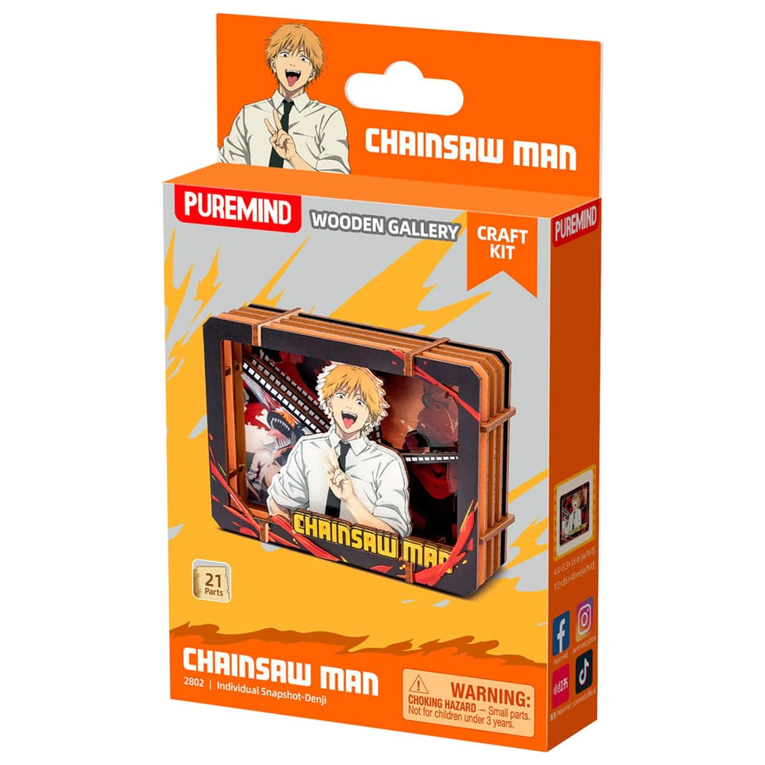 Chainsaw Man Model Kit drvena galerija (S) Denji fotografija proizvoda