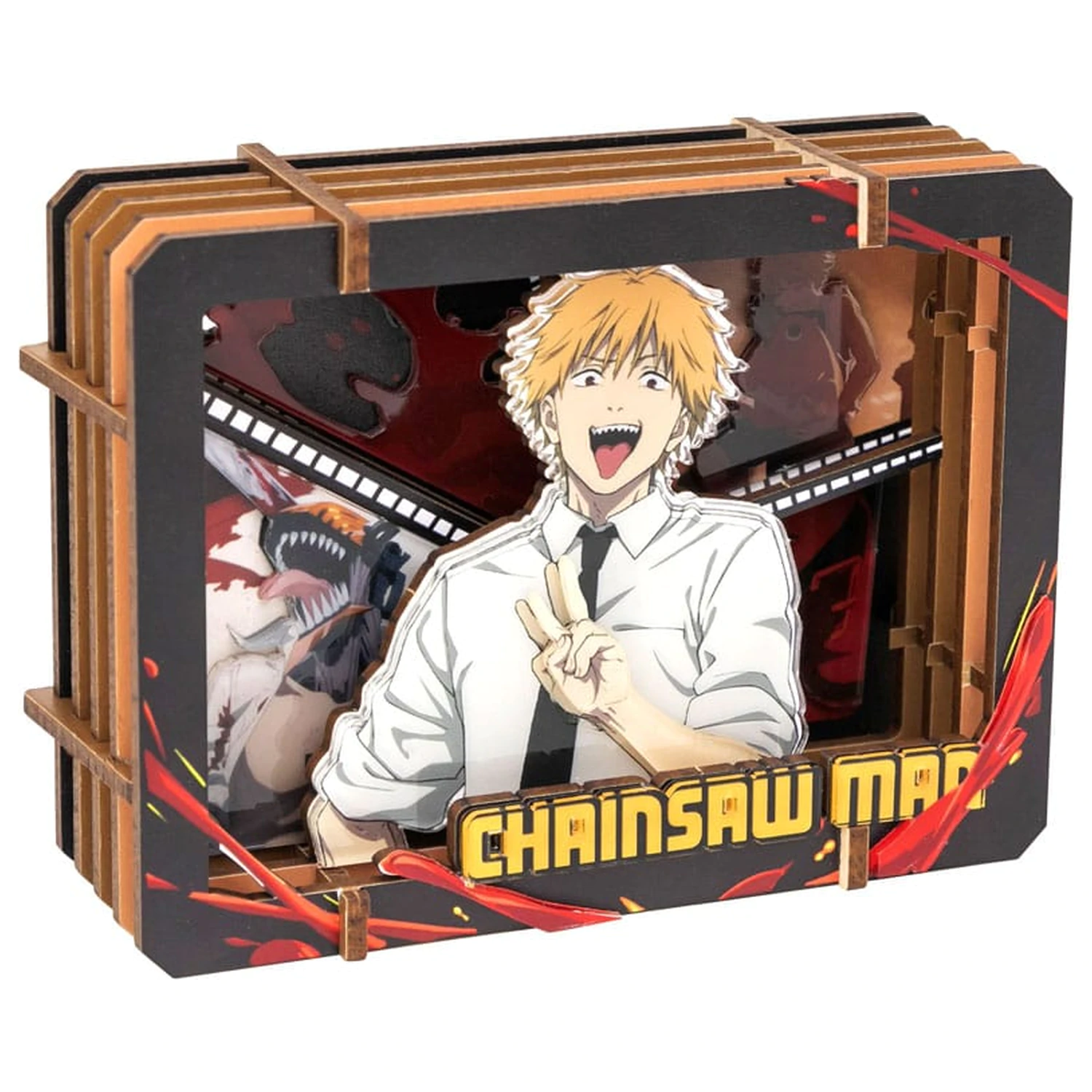 Chainsaw Man Model Kit drvena galerija (S) Denji fotografija proizvoda