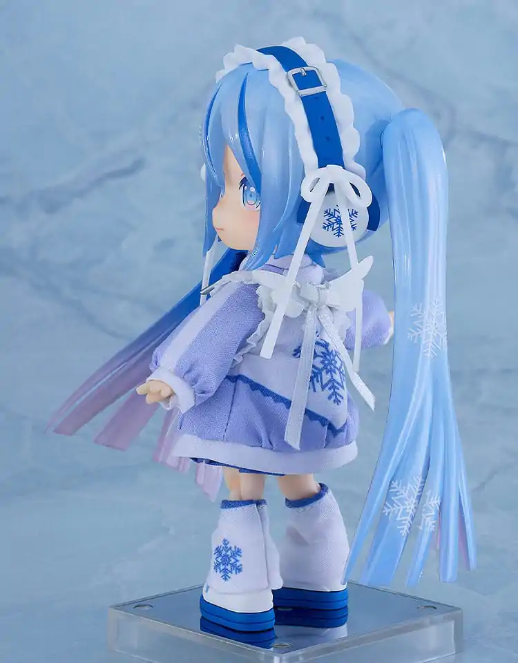 Character Vocal Series 01: Hatsune Miku Nendoroid Doll akcijska figura Snow Miku: Yukiiro Pop Ver. 14 cm fotografija proizvoda