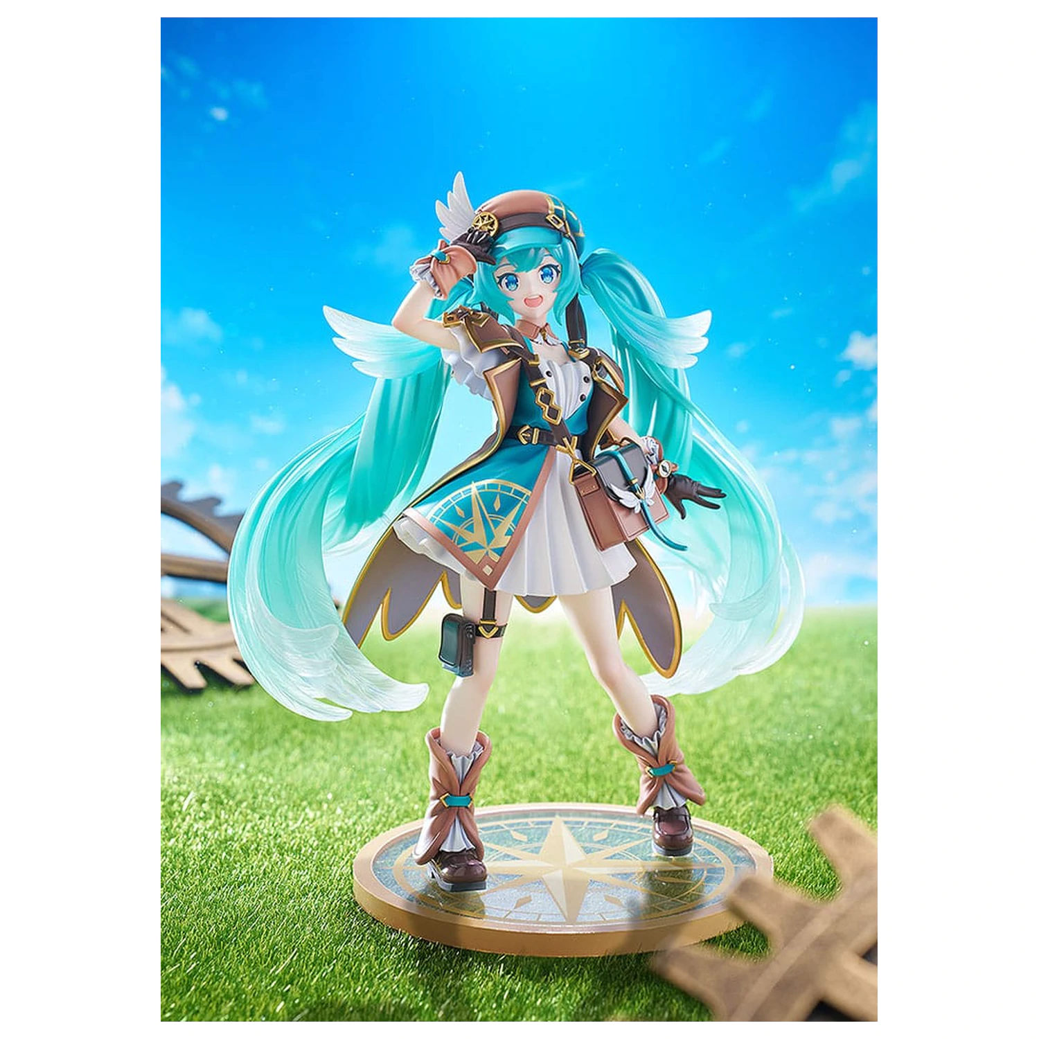 Character Vocal Series 01: Hatsune Miku PVC kip 1/7 Hatsune Miku: 100th Adventure Ver. 25 cm fotografija proizvoda