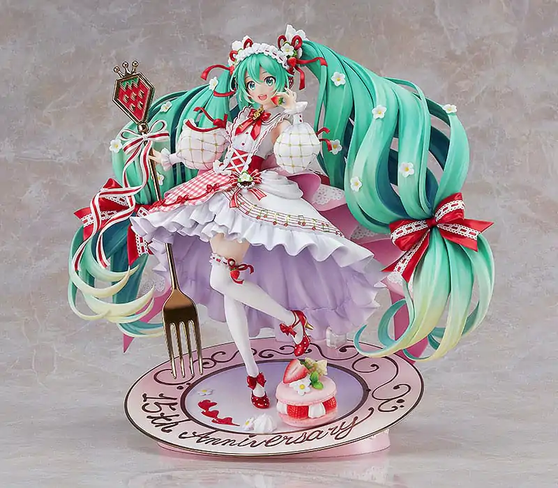 Character Vocal Series 01: Hatsune Miku PVC kip 1/7 Hatsune Miku: 15th Anniversary Ver. 29 cm fotografija proizvoda