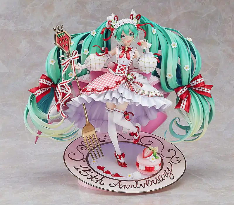 Character Vocal Series 01: Hatsune Miku PVC kip 1/7 Hatsune Miku: 15th Anniversary Ver. 29 cm fotografija proizvoda