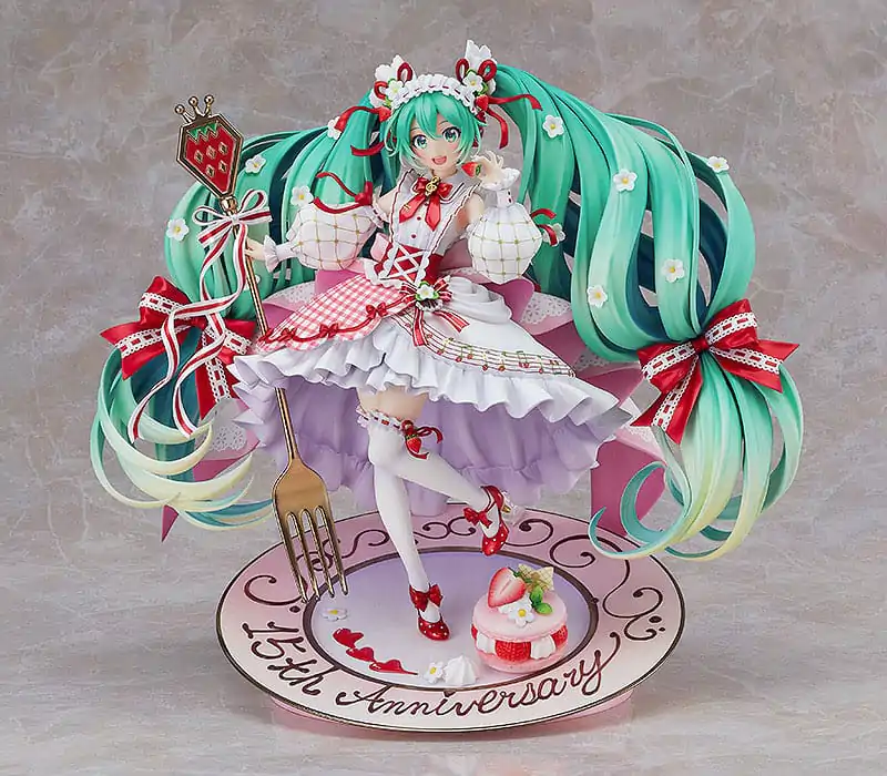 Character Vocal Series 01: Hatsune Miku PVC kip 1/7 Hatsune Miku: 15th Anniversary Ver. 29 cm fotografija proizvoda