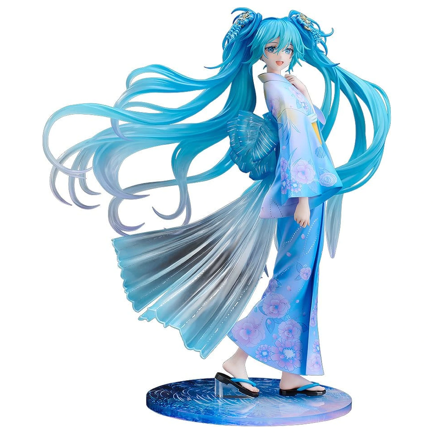 Character Vocal Series 01: Hatsune Miku PVC figura 1/7 Music & Fire Works Ver. 23 cm fotografija proizvoda