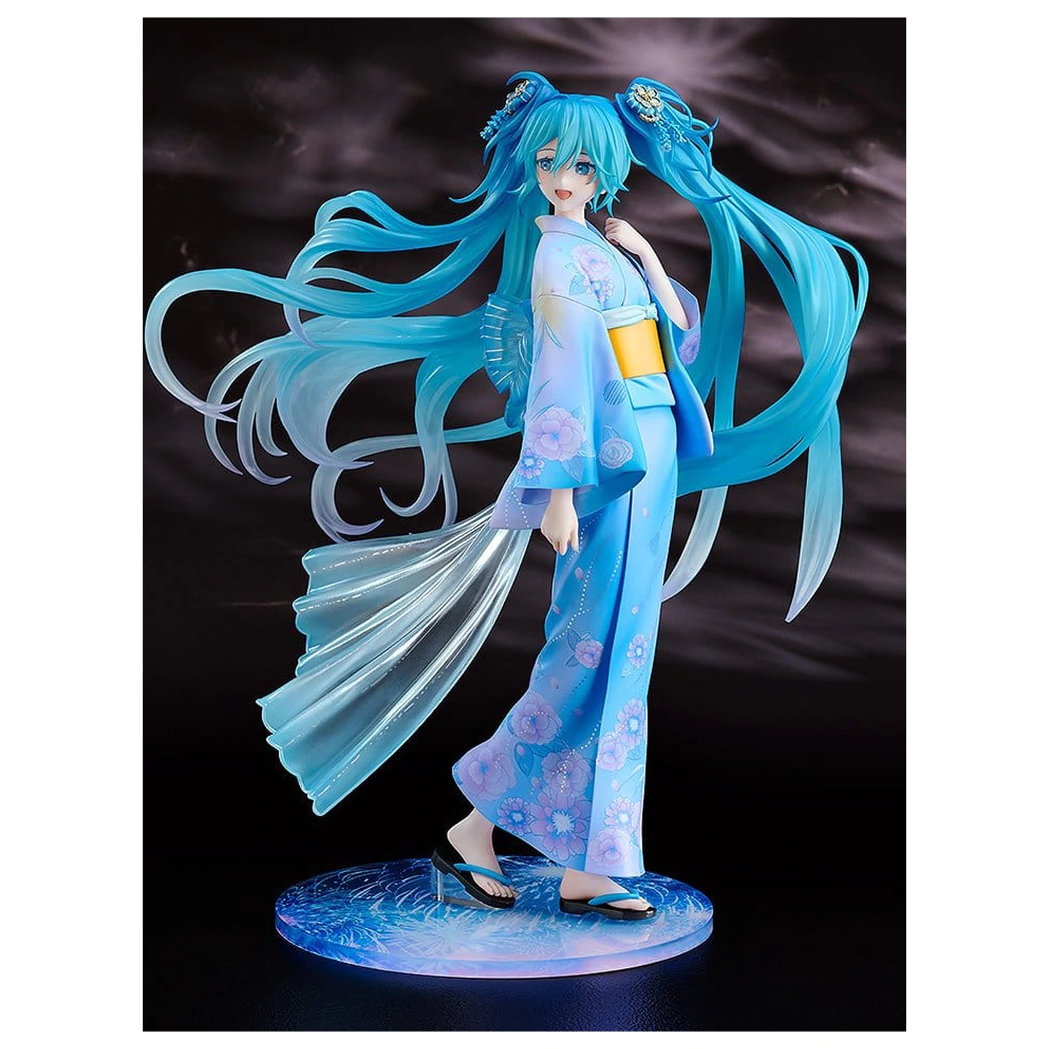 Character Vocal Series 01: Hatsune Miku PVC figura 1/7 Music & Fire Works Ver. 23 cm fotografija proizvoda