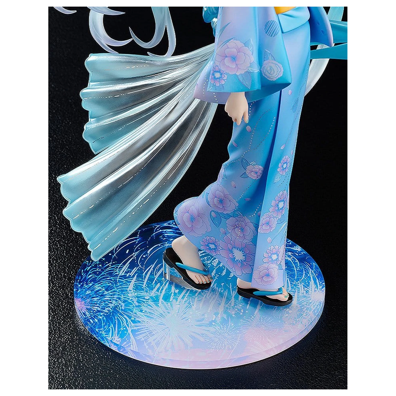 Character Vocal Series 01: Hatsune Miku PVC figura 1/7 Music & Fire Works Ver. 23 cm fotografija proizvoda