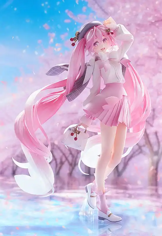 Character Vocal Series 01: Hatsune Miku PVC kip 1/7 Sakura Miku: Hanami Outfit Ver. 28 cm fotografija proizvoda