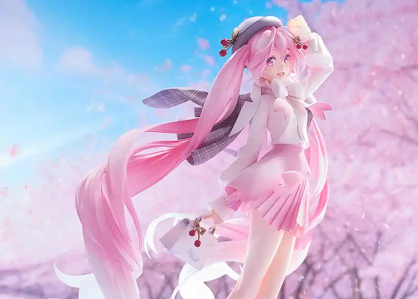 Character Vocal Series 01: Hatsune Miku PVC kip 1/7 Sakura Miku: Hanami Outfit Ver. 28 cm fotografija proizvoda