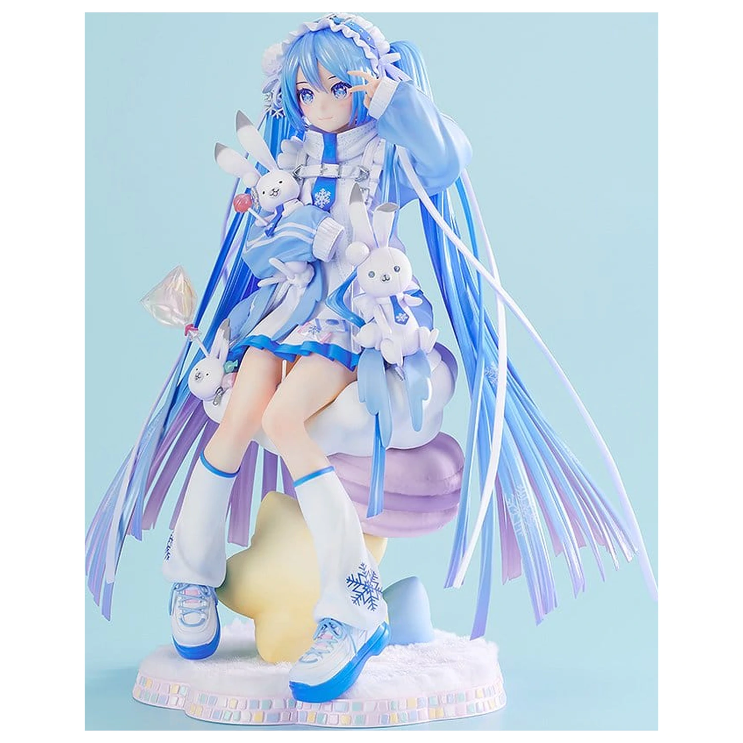 Character Vocal Series 01: Hatsune Miku PVC statua 1/7 Snow Miku: Yukiiro Pop Ver. 24 cm fotografija proizvoda