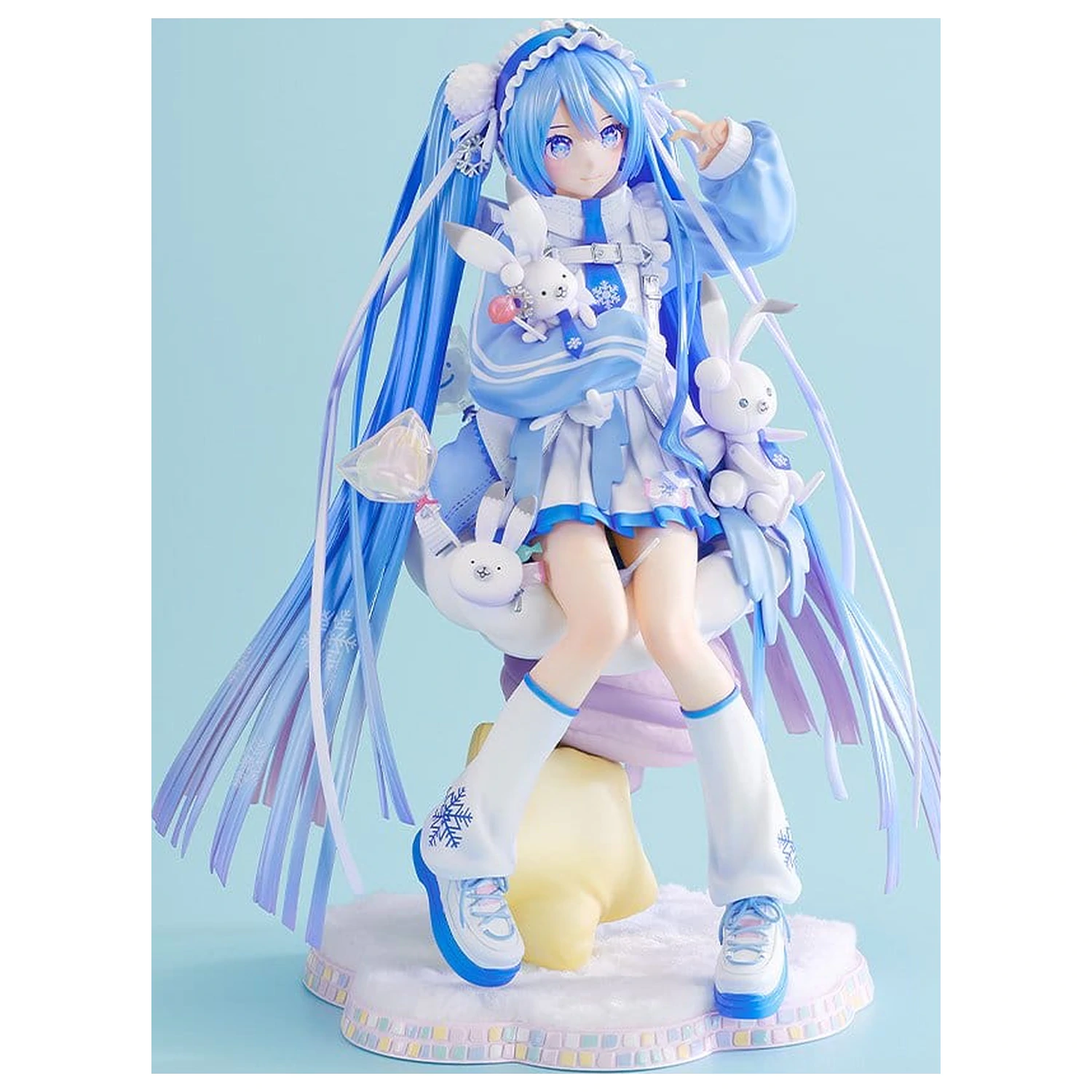 Character Vocal Series 01: Hatsune Miku PVC statua 1/7 Snow Miku: Yukiiro Pop Ver. 24 cm fotografija proizvoda